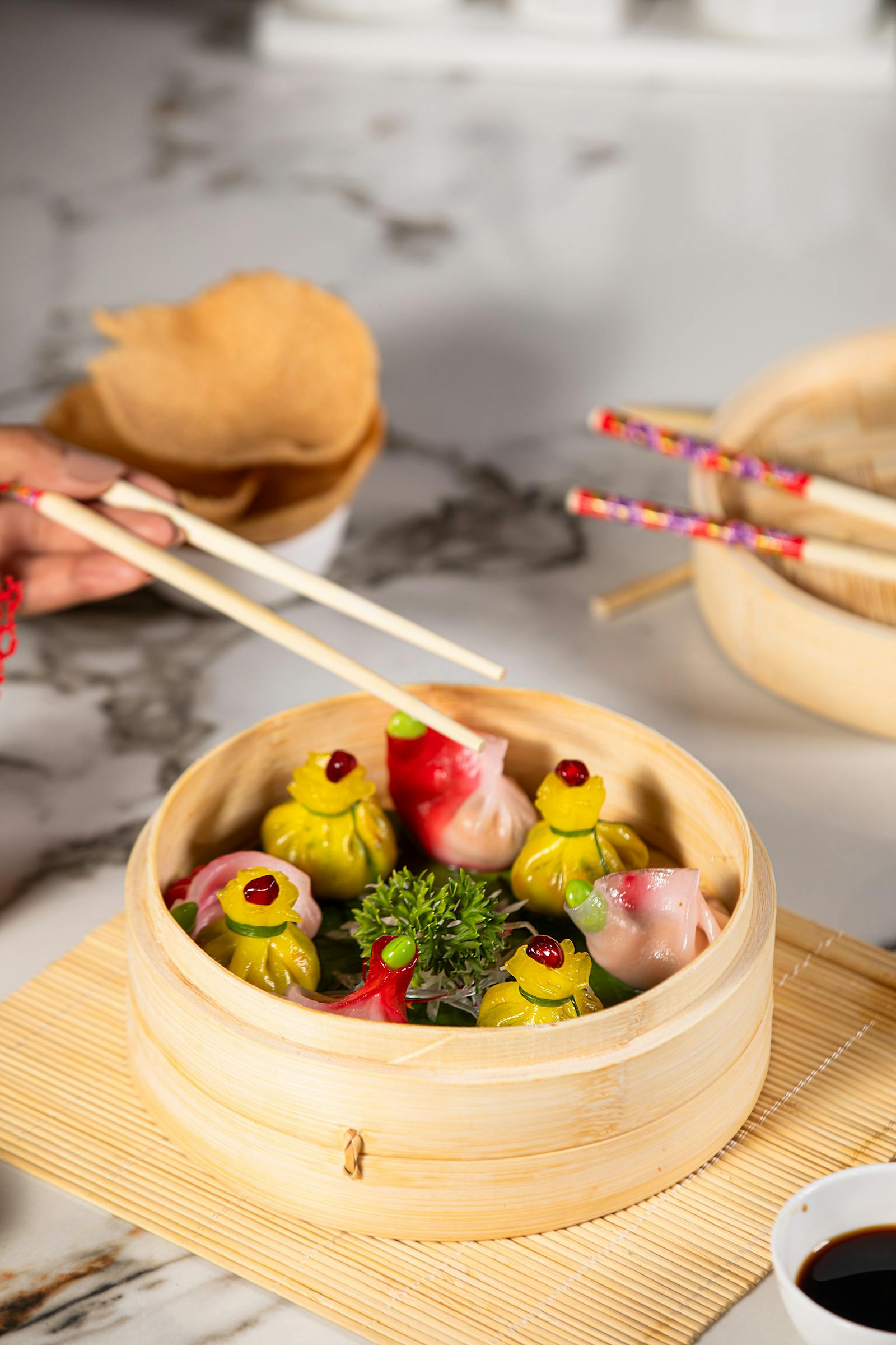 Chinesische Takeaway-Gerichte in Boxen